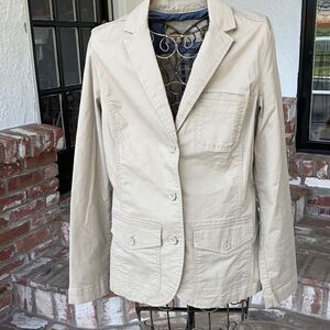 EUC Eddie Bauer 3933 Women’s Legend Wash Stretch Blazer Size T12